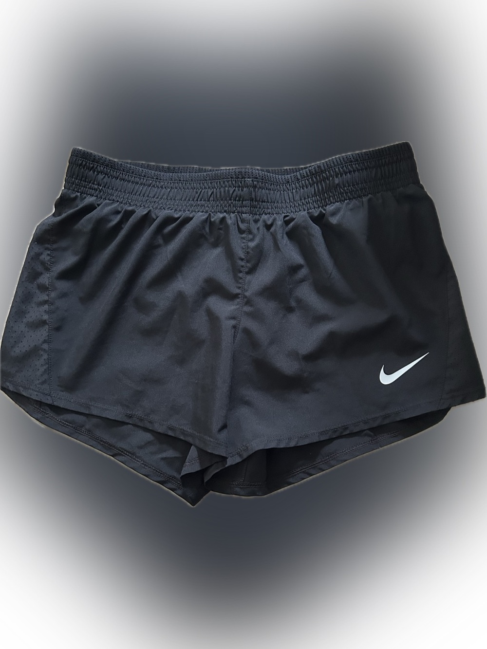Nike Black Dri-FIT Athletic Shorts with Subtle Logo